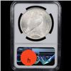 Image 3 : NGC 1922-p Peace Dollar $1 Graded ms63 By NGC