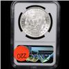 Image 3 : NGC 1885-o Morgan Dollar $1 Graded ms64 By NGC