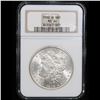 Image 2 : NGC 1902-o Morgan Dollar $1 Graded ms64 By NGC