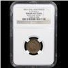 Image 2 : NGC 1863 Indian Civil War Token 1c Graded au55 By NGC