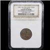 Image 2 : NGC (1863) Knickerbocker Currency Civil War Token 1c Graded au58 By NGC