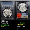 Image 1 : PCGS 1922-p Peace Dollar $1 Graded ms64 By PCGS