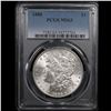 Image 2 : PCGS 1888-p Morgan Dollar $1 Graded ms63 By PCGS