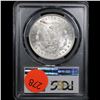 Image 3 : PCGS 1888-p Morgan Dollar $1 Graded ms63 By PCGS