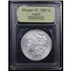 Image 4 : ***Auction Highlight*** 1897-o Morgan Dollar $1 Graded Select Unc By USCG (fc)