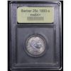 Image 4 : ***Auction Highlight*** 1893-s Barber Quarter 25c Graded Choice+ Unc By USCG (fc)