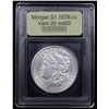 Image 4 : ***Auction Highlight*** 1878-cc Vam 2b Morgan Dollar $1 Graded Select Unc By USCG (fc)