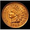 Image 2 : ***Auction Highlight*** 1902 Indian Cent 1c Graded Gem+ Unc RD By USCG (fc)