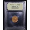 Image 4 : ***Auction Highlight*** 1902 Indian Cent 1c Graded Gem+ Unc RD By USCG (fc)