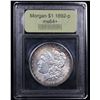 Image 4 : ***Auction Highlight*** 1892-p Superb Rim Toning Morgan Dollar $1 Graded Choice+ Unc By USCG (fc)