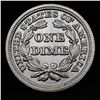 Image 7 : ***Auction Highlight*** 1850-p f-108a Seated Liberty Dime 10c Graded Choice Unc By USCG (fc)