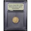 Image 4 : ***Auction Highlight*** 1836 Block 8 Hm-7 Classic Head Gold 2.5 Graded vg+ By USCG (fc)