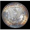 Image 3 : ***Auction Highlight*** 1881-s Rainbow Toned Morgan Dollar $1 Graded Gem++ Unc By USCG (fc)