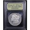 Image 4 : ***Auction Highlight*** 1878-p 7tf Vam 190 Morgan Dollar $1 Graded Choice Unc DMPL By USCG (fc)