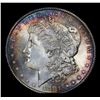 Image 2 : ***Auction Highlight*** 1881-s Rainbow Toned Morgan Dollar $1 Graded GEM++ Unc By USCG (fc)