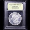 Image 4 : ***Auction Highlight*** 1892-cc Morgan Dollar $1 Graded Select Unc PL By USCG (fc)