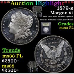 ***Auction Highlight*** 1879-s Morgan Dollar $1 Graded GEM++ PL By USCG (fc)