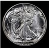 Image 2 : ***Auction Highlight*** 1917-D Reverse Walking Liberty Half Dollar 50c Graded GEM Unc By USCG (fc)