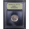 Image 4 : ***Auction Highlight*** 1917-d Buffalo Nickel 5c Graded Choice+ Unc By USCG (fc)