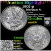 Image 1 : ***Auction Highlight*** 1901-p Morgan Dollar $1 Graded Select+ Unc By USCG (fc)