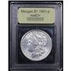 Image 4 : ***Auction Highlight*** 1901-p Morgan Dollar $1 Graded Select+ Unc By USCG (fc)