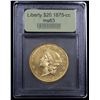 Image 4 : ***Auction Highlight*** 1875-cc Gold Liberty Double Eagle $20 Graded Select Unc By USCG (fc)
