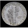 Image 3 : 1937-d Mercury Dime 10c Grades xf+