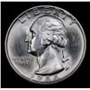 Image 2 : 1944-s Washington Quarter 25c Grades Select+ Unc
