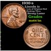 Image 1 : 1930-s Lincoln Cent 1c Grades Choice Unc BN