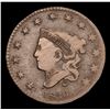 Image 2 : 1830 Coronet Head Large Cent 1c Grades g+