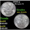 Image 1 : 1900-p Morgan Dollar $1 Grades Unc Details