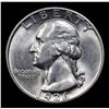 Image 2 : 1936-p Washington Quarter 25c Grades Select+ Unc