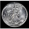 Image 2 : 1945-p Walking Liberty Half Dollar 50c Grades Select Unc