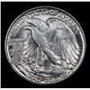 Image 3 : 1945-p Walking Liberty Half Dollar 50c Grades Select Unc