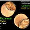Image 1 : Mint Error Struck 60% Off Center Mint Error Lincoln Cent 1c Grades Select+ Unc RD