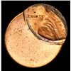 Image 2 : Mint Error Struck 60% Off Center Mint Error Lincoln Cent 1c Grades Select+ Unc RD