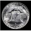 Image 3 : 1953-d Franklin Half Dollar 50c Grades Choice Unc+ FBL