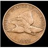 Image 2 : 1857 Flying Eagle Cent 1c Grades vf++
