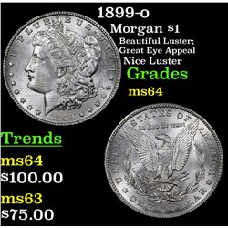 1899-o Morgan Dollar $1 Grades Choice Unc