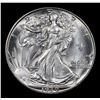 Image 2 : 1939-d Walking Liberty Half Dollar 50c Grades Choice Unc