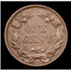 Image 3 : 1858 sl Flying Eagle Cent 1c Grades AU Details