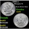 Image 1 : 1891-s Morgan Dollar $1 Grades Select Unc