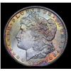 Image 2 : 1878-s Rainbow Toned Morgan Dollar $1 Grades Select Unc
