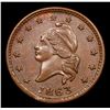 Image 2 : 1863 Liberty Cap Civil War Token 1c Grades Select Unc BN