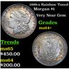1899-o Rainbow Toned Morgan Dollar $1 Grades Choice+ Unc