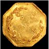 Image 3 : 1871 BG-714 25c california Fractional Gold Grades Select+ Unc