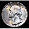 Image 2 : 1942-p Washington Quarter 25c Grades GEM++ Unc