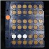 Complete Lincoln cent page 1935-1946 36 coins