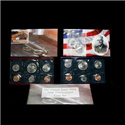 the United States Mint 1996 Uncirculated Coin Set