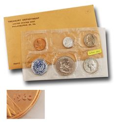 1960 Philadelphia United States Mint set in Original Government Packaging.